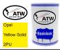 Preview: Opel, Yellow Solid, 2PU: 500ml Lackdose, von ATW Autoteile West.